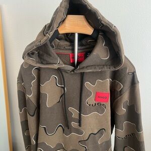HUGO BOSS Camouflage Hoodie